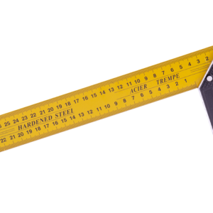 Úhelník ocel žlutý 30cm