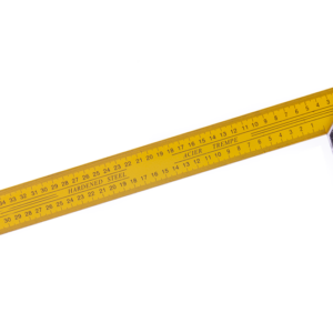 Úhelník ocel žlutý 40cm