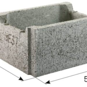 Ztracené Bednění (500 x 250 x 400 mm)