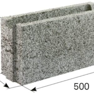 Ztracené bednění (100 x 250 x 500 mm)