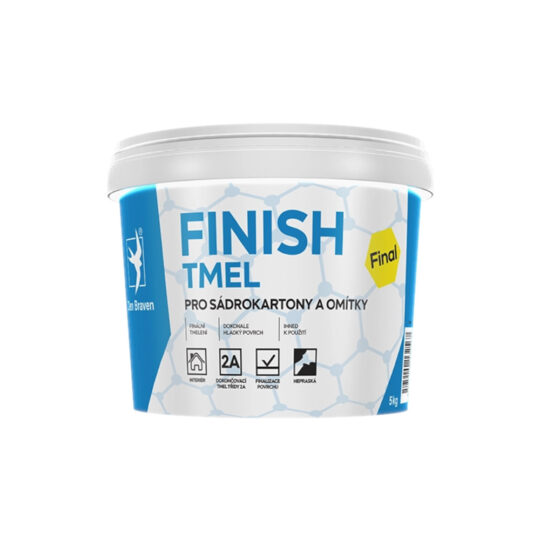 Finish tmel na sádrokartony