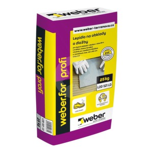 Lepidlo PROFI WEBER LOD 521 LD  25 kg
