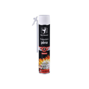 Montážní pěna PUR DEN BRAVEN protipožární trubičková 750 ml