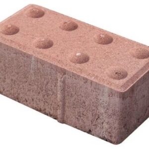 Dlažba Klasiko pro nevidomé červené 6 cm (60 x 200 x 100 mm)